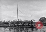 Image of Wooden perahu pinisi cargo boats under sail  Jakarta Indonesia, 1947, second 58 stock footage video 65675040309