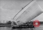 Image of Wooden perahu pinisi cargo boats under sail  Jakarta Indonesia, 1947, second 62 stock footage video 65675040309