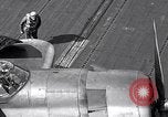 Image of TBM pilot Okinawa Ryukyu Islands, 1945, second 18 stock footage video 65675040314