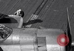 Image of TBM pilot Okinawa Ryukyu Islands, 1945, second 19 stock footage video 65675040314