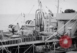 Image of USS Chara supply transfer Pacific Ocean, 1950, second 4 stock footage video 65675040317