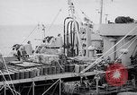 Image of USS Chara supply transfer Pacific Ocean, 1950, second 5 stock footage video 65675040317