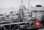 Image of USS Chara supply transfer Pacific Ocean, 1950, second 9 stock footage video 65675040317