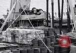 Image of USS Chara supply transfer Pacific Ocean, 1950, second 19 stock footage video 65675040317