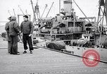Image of USS Chara supply transfer Pacific Ocean, 1950, second 22 stock footage video 65675040317