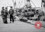 Image of USS Chara supply transfer Pacific Ocean, 1950, second 24 stock footage video 65675040317