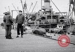 Image of USS Chara supply transfer Pacific Ocean, 1950, second 25 stock footage video 65675040317