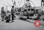 Image of USS Chara supply transfer Pacific Ocean, 1950, second 29 stock footage video 65675040317