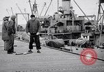 Image of USS Chara supply transfer Pacific Ocean, 1950, second 32 stock footage video 65675040317