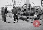 Image of USS Chara supply transfer Pacific Ocean, 1950, second 33 stock footage video 65675040317