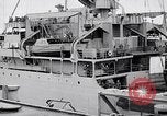 Image of USS Chara supply transfer Pacific Ocean, 1950, second 37 stock footage video 65675040317