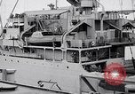 Image of USS Chara supply transfer Pacific Ocean, 1950, second 38 stock footage video 65675040317