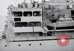 Image of USS Chara supply transfer Pacific Ocean, 1950, second 44 stock footage video 65675040317