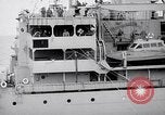 Image of USS Chara supply transfer Pacific Ocean, 1950, second 47 stock footage video 65675040317