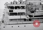 Image of USS Chara supply transfer Pacific Ocean, 1950, second 52 stock footage video 65675040317