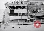 Image of USS Chara supply transfer Pacific Ocean, 1950, second 54 stock footage video 65675040317