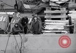 Image of USS Chara supply transfer Pacific Ocean, 1950, second 55 stock footage video 65675040317