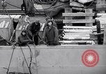 Image of USS Chara supply transfer Pacific Ocean, 1950, second 57 stock footage video 65675040317