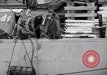 Image of USS Chara supply transfer Pacific Ocean, 1950, second 60 stock footage video 65675040317