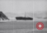 Image of flight deck crew Pacific Ocean, 1950, second 40 stock footage video 65675040318