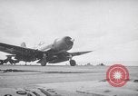 Image of Aircraft F4Us catapulted from USS Badoeng Strait Pacific Ocean, 1950, second 35 stock footage video 65675040319