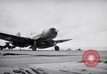 Image of Aircraft F4Us catapulted from USS Badoeng Strait Pacific Ocean, 1950, second 40 stock footage video 65675040319