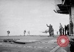 Image of Aircraft F4Us catapulted from USS Badoeng Strait Pacific Ocean, 1950, second 47 stock footage video 65675040319
