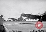 Image of Aircraft F4Us catapulted from USS Badoeng Strait Pacific Ocean, 1950, second 56 stock footage video 65675040319