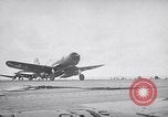 Image of Aircraft F4Us catapulted from USS Badoeng Strait Pacific Ocean, 1950, second 59 stock footage video 65675040319
