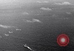 Image of TBF Avenger aircraft landing on USS Marcus Island CVE-77 Pacific Ocean, 1944, second 5 stock footage video 65675040321