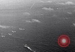 Image of TBF Avenger aircraft landing on USS Marcus Island CVE-77 Pacific Ocean, 1944, second 7 stock footage video 65675040321