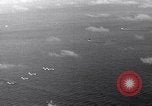Image of TBF Avenger aircraft landing on USS Marcus Island CVE-77 Pacific Ocean, 1944, second 9 stock footage video 65675040321