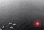 Image of TBF Avenger aircraft landing on USS Marcus Island CVE-77 Pacific Ocean, 1944, second 37 stock footage video 65675040321