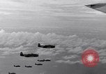 Image of TBF Avenger aircraft landing on USS Marcus Island CVE-77 Pacific Ocean, 1944, second 47 stock footage video 65675040321