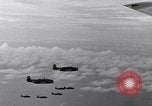 Image of TBF Avenger aircraft landing on USS Marcus Island CVE-77 Pacific Ocean, 1944, second 48 stock footage video 65675040321