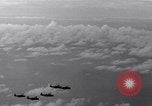 Image of TBF Avenger aircraft landing on USS Marcus Island CVE-77 Pacific Ocean, 1944, second 57 stock footage video 65675040321