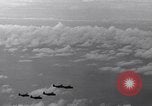 Image of TBF Avenger aircraft landing on USS Marcus Island CVE-77 Pacific Ocean, 1944, second 59 stock footage video 65675040321