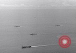 Image of Ships and planes of invasion task force practice maneuvers Pacific Ocean, 1944, second 3 stock footage video 65675040322