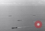 Image of Ships and planes of invasion task force practice maneuvers Pacific Ocean, 1944, second 4 stock footage video 65675040322