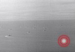 Image of Ships and planes of invasion task force practice maneuvers Pacific Ocean, 1944, second 7 stock footage video 65675040322