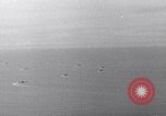Image of Ships and planes of invasion task force practice maneuvers Pacific Ocean, 1944, second 8 stock footage video 65675040322