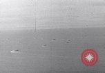 Image of Ships and planes of invasion task force practice maneuvers Pacific Ocean, 1944, second 10 stock footage video 65675040322