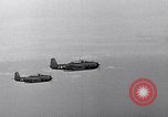 Image of Ships and planes of invasion task force practice maneuvers Pacific Ocean, 1944, second 20 stock footage video 65675040322