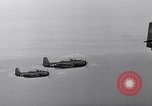 Image of Ships and planes of invasion task force practice maneuvers Pacific Ocean, 1944, second 23 stock footage video 65675040322