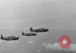 Image of Ships and planes of invasion task force practice maneuvers Pacific Ocean, 1944, second 44 stock footage video 65675040322