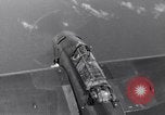 Image of TBF and F4F Wildcat in practice maneuvers with Peleliu Task Force Pacific Ocean, 1944, second 15 stock footage video 65675040323