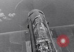 Image of TBF and F4F Wildcat in practice maneuvers with Peleliu Task Force Pacific Ocean, 1944, second 17 stock footage video 65675040323