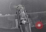 Image of TBF and F4F Wildcat in practice maneuvers with Peleliu Task Force Pacific Ocean, 1944, second 22 stock footage video 65675040323