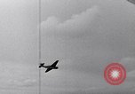 Image of TBF and F4F Wildcat in practice maneuvers with Peleliu Task Force Pacific Ocean, 1944, second 55 stock footage video 65675040323