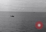 Image of TBF and F4F Wildcat in practice maneuvers with Peleliu Task Force Pacific Ocean, 1944, second 60 stock footage video 65675040323